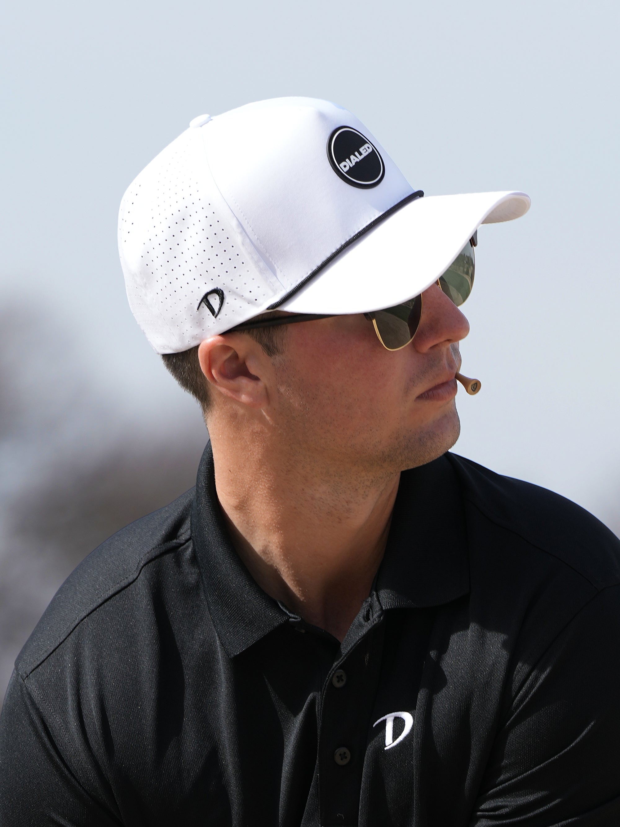 Performance Rope Golf Hat – White | Dialed Golf